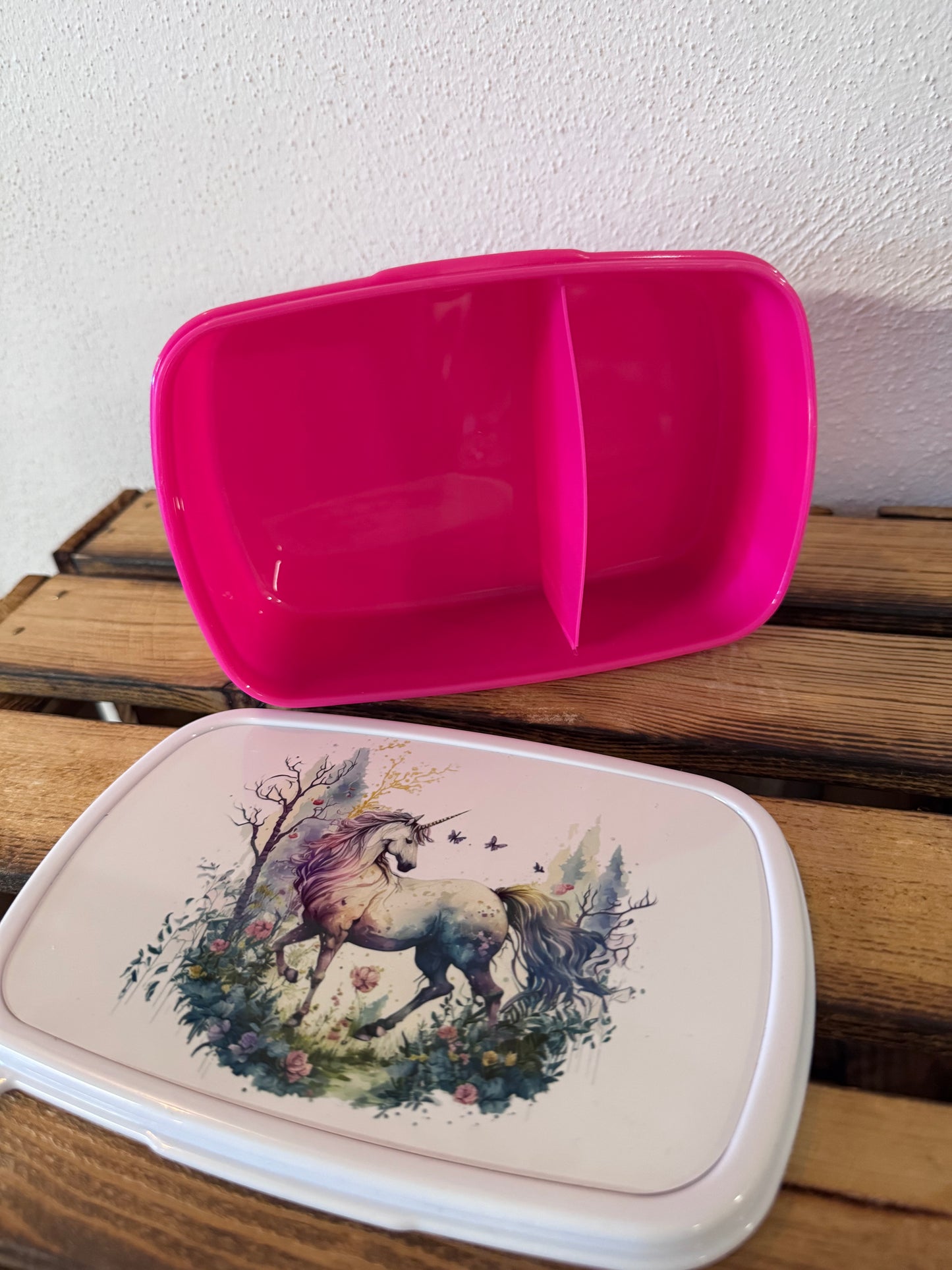 Einhorn - Brotdose sublimiert