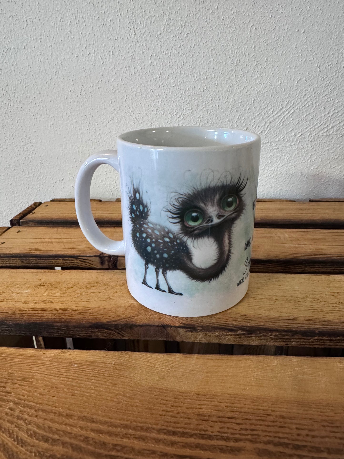 Strauss „Ich bleibe so wie ich bin“ / Tasse sublimiert