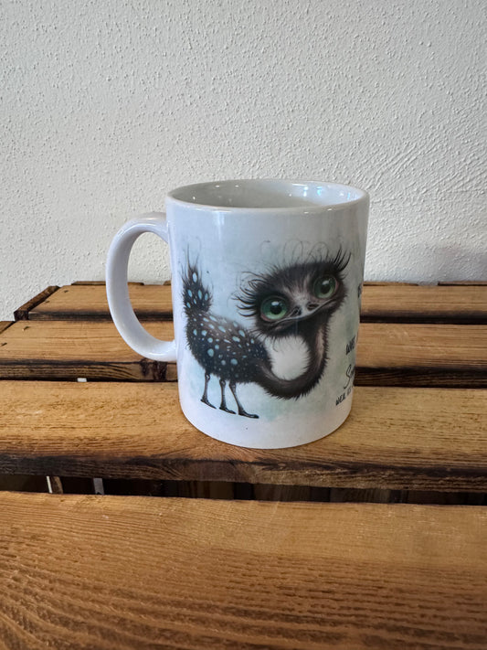 Strauss „Ich bleibe so wie ich bin“ / Tasse sublimiert