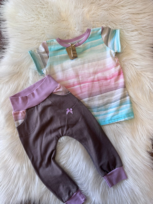Set aus T-Shirt und Hose -  verschiedene Motive