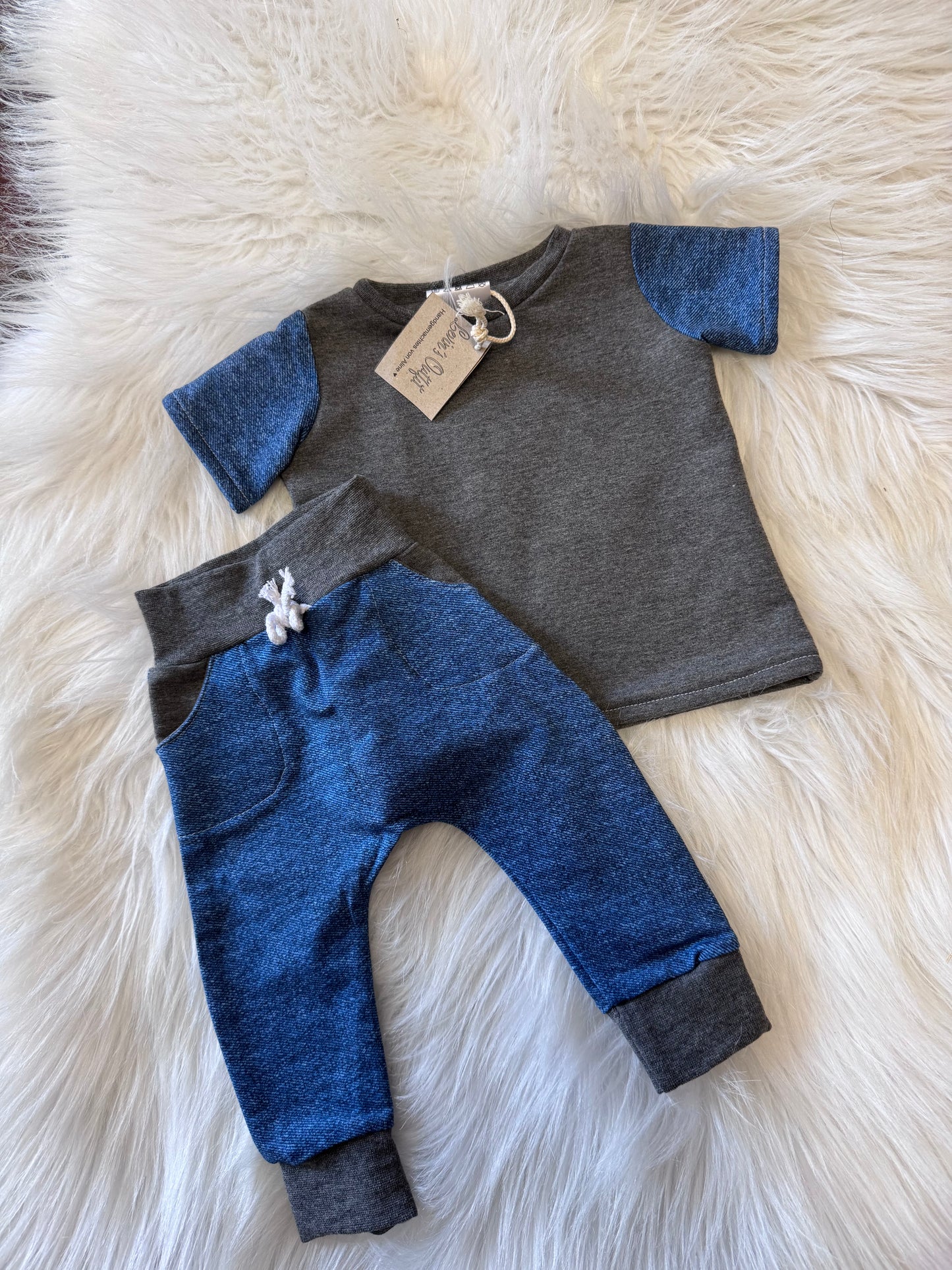 Set aus T-Shirt und Hose -  verschiedene Motive
