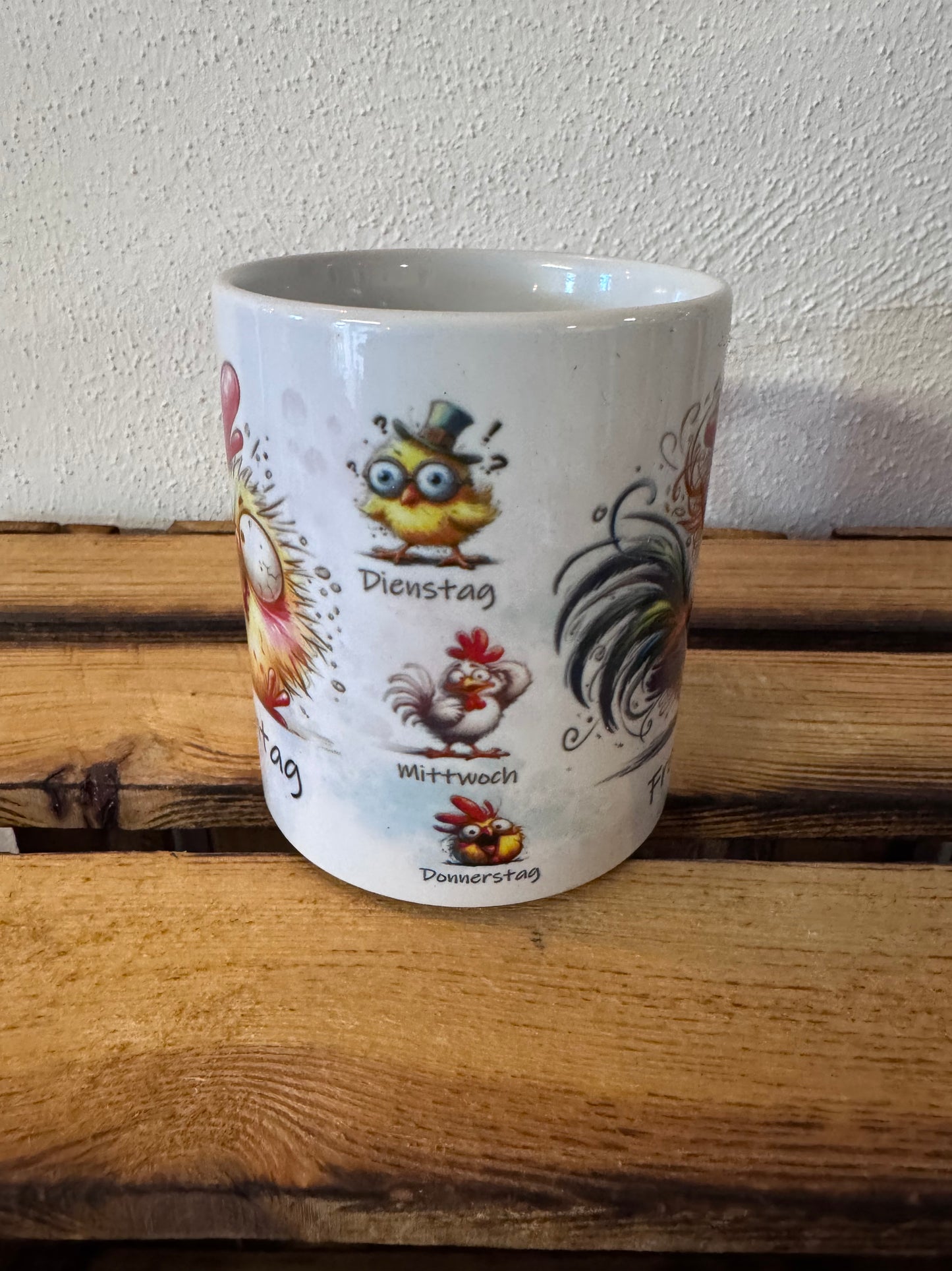 Meine Arbeitswoche / Tasse sublimiert