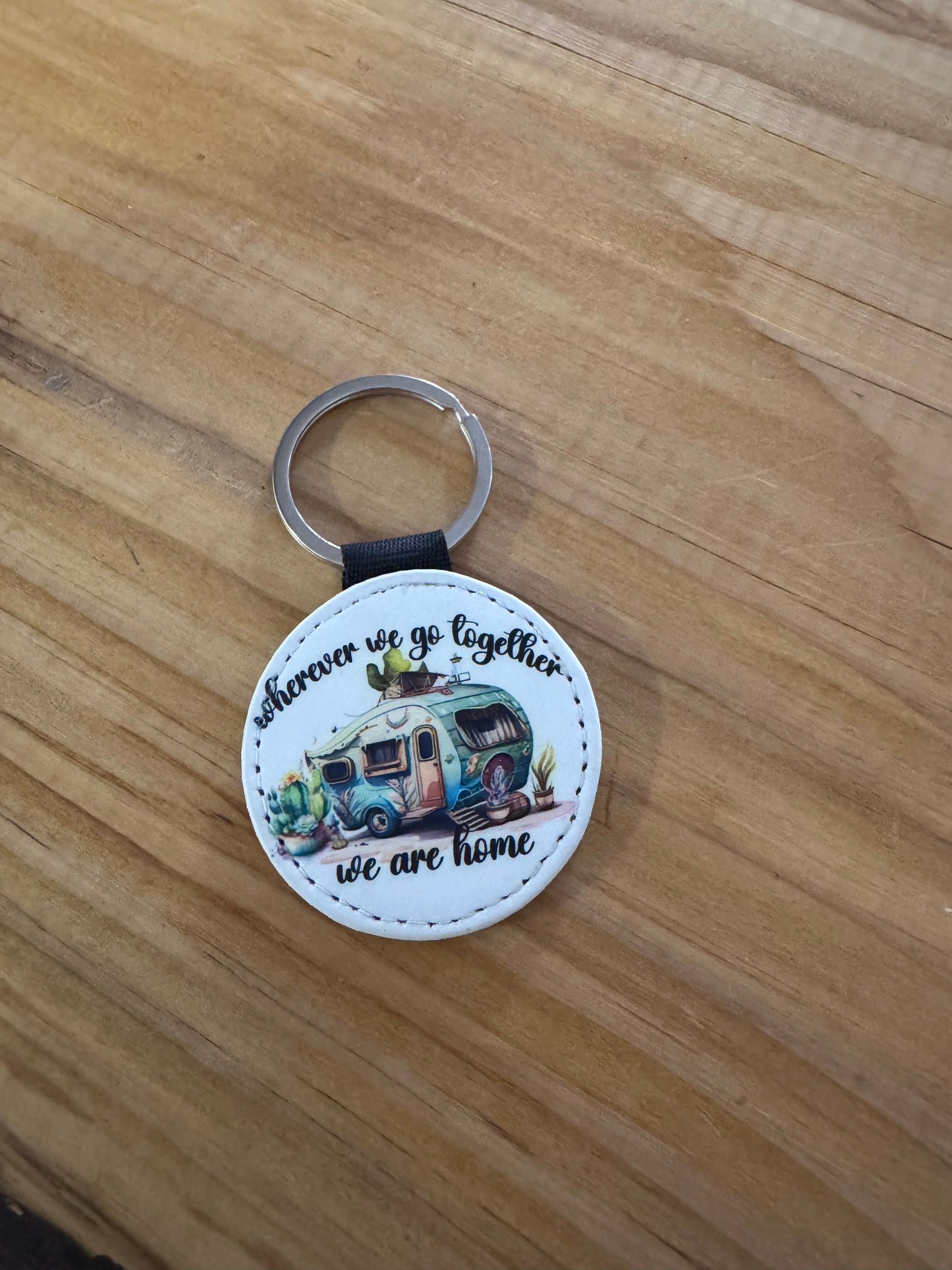 Schlüsselanhänger Sublileder bedruckt mit Wunschmotiv