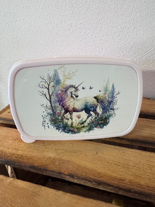 Einhorn - Brotdose sublimiert