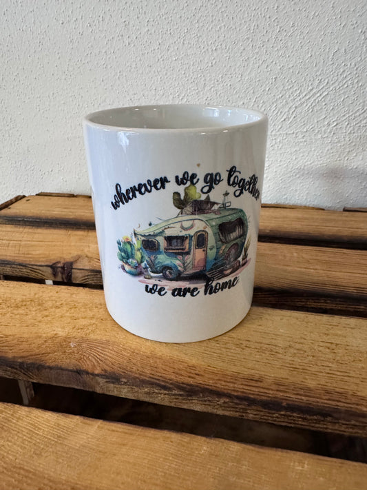 Wohnwagen / Tasse sublimiert