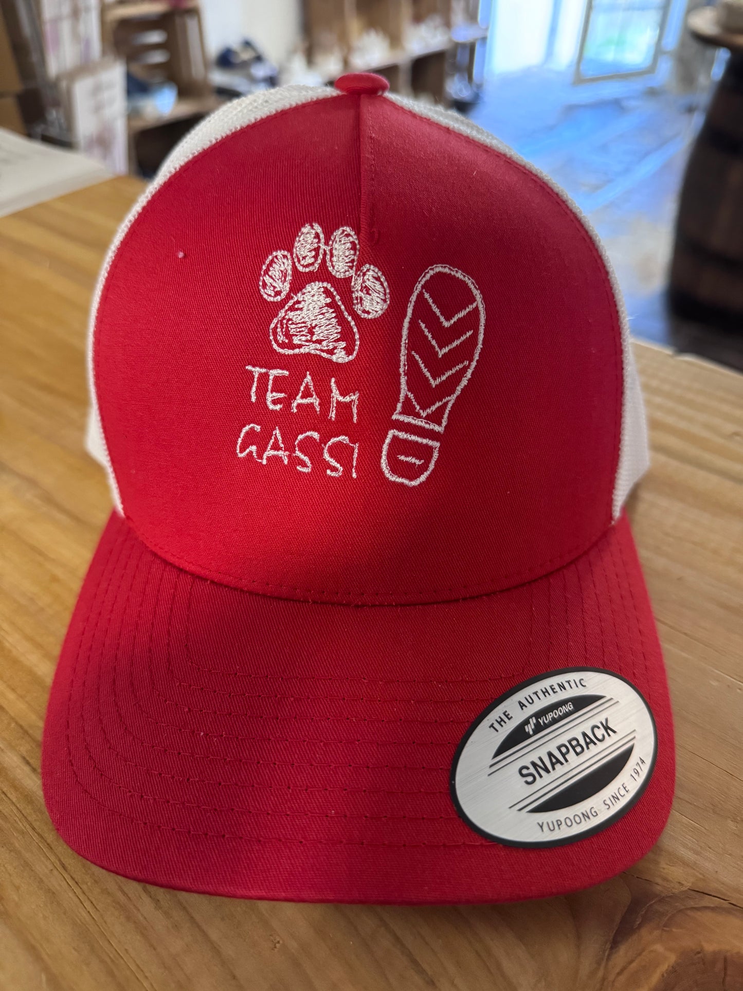 Bestickte Truckercap Retro