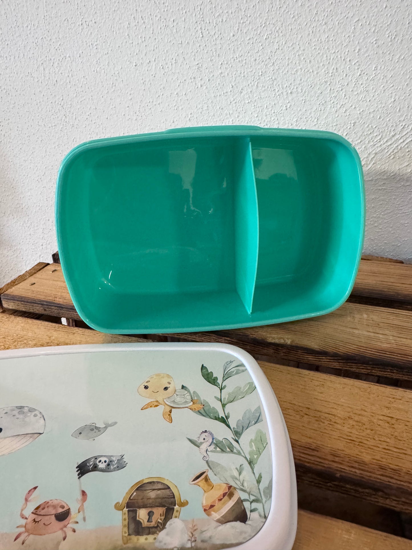 Unter Wasser - Brotdose sublimiert